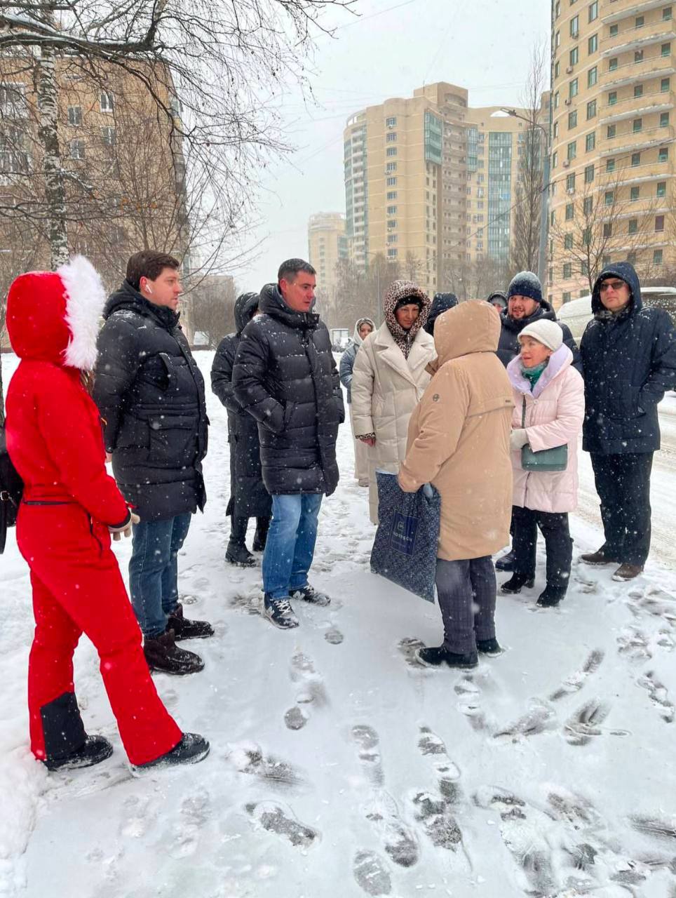 Субботний обход главы управы 14.12.2024